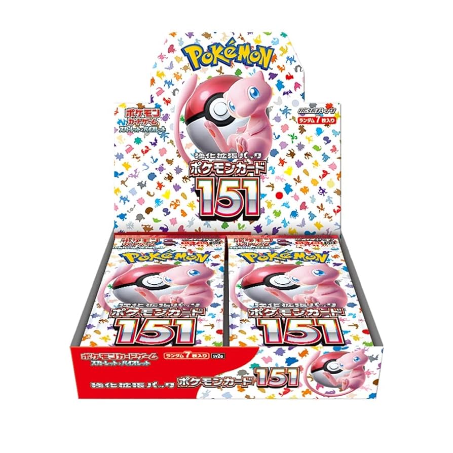 Pokemon Card 151 box